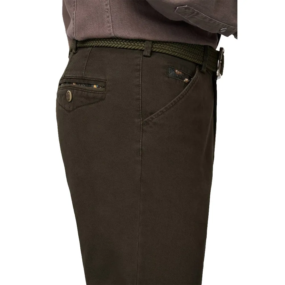 Meyer Fine Micro Chino | Chicago Laurel Green