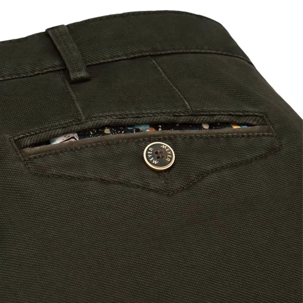 Meyer Fine Micro Chino | Chicago Laurel Green