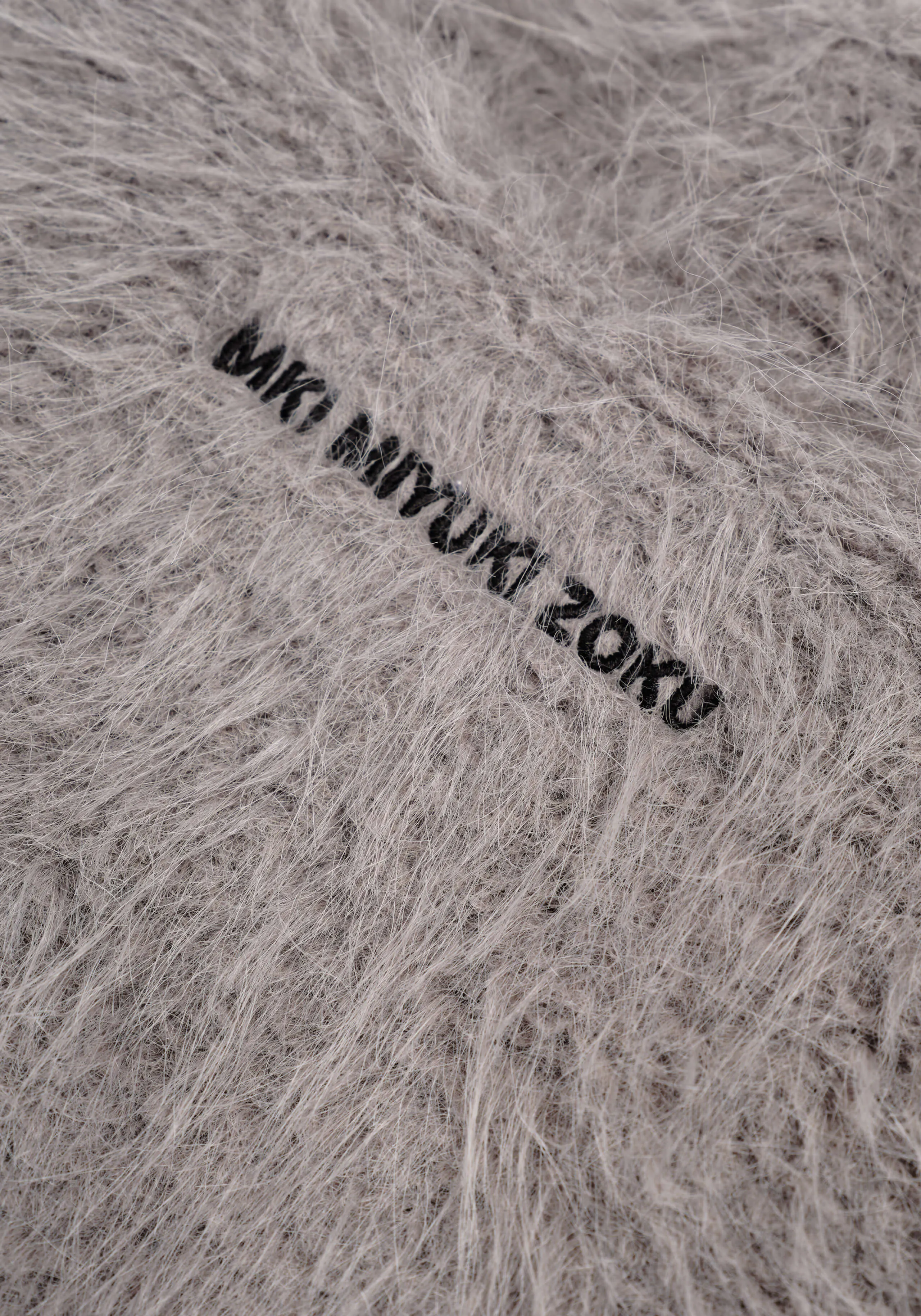 MKI FAUX ALPACA TRACK JACKET