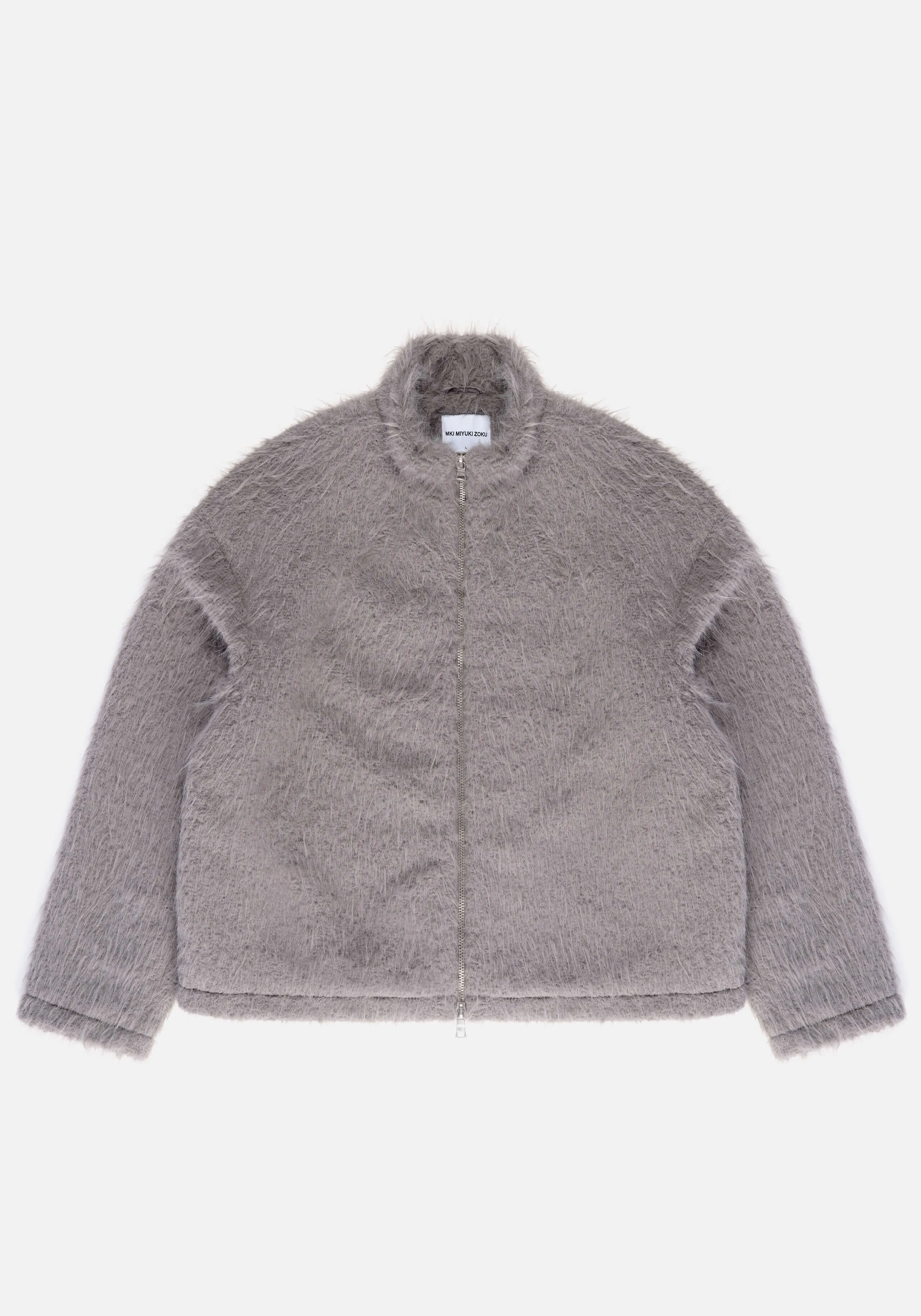 MKI FAUX ALPACA TRACK JACKET