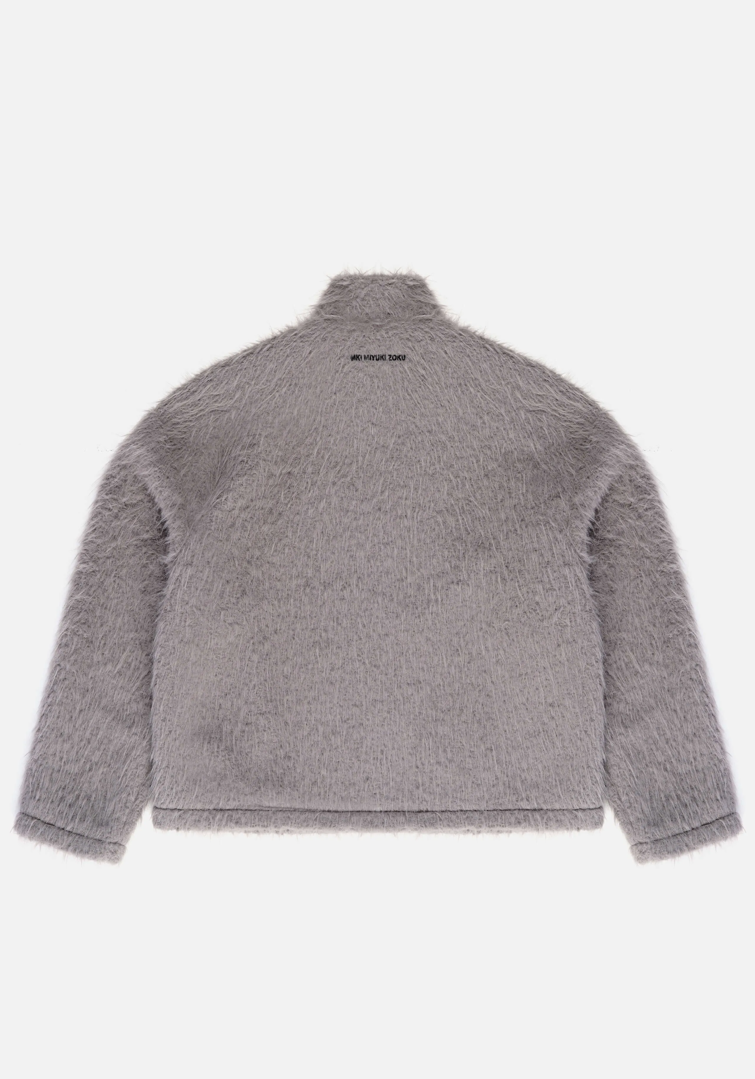 MKI FAUX ALPACA TRACK JACKET