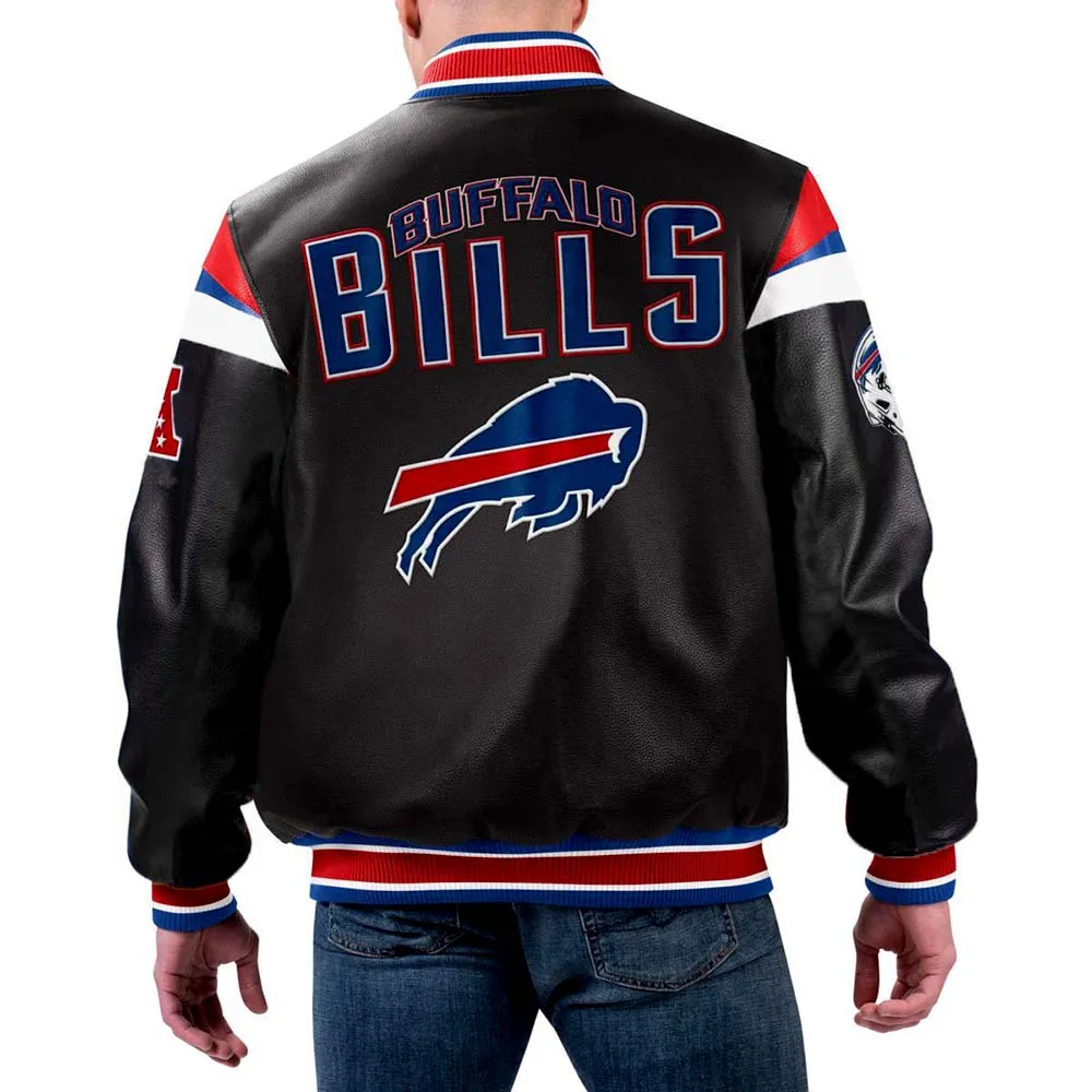 NFL Buffalo Bills Multi Leather Jacket