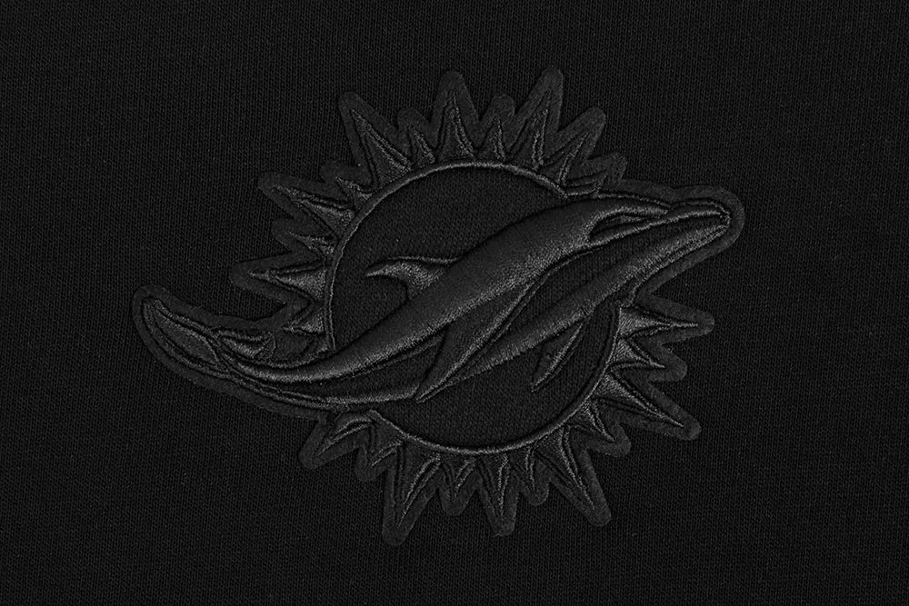 NFL MIAMI DOLPHINS NEUTRAL WOMEN'S CREWNECK (BLACK)