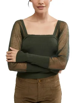 Night After Night Long Sleeve Uncut Emerald