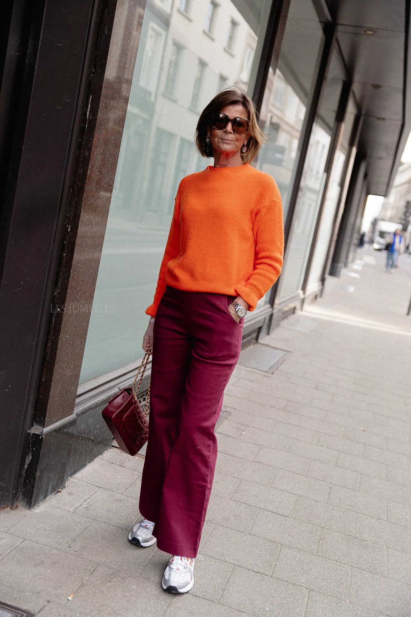 Norma pants plum
