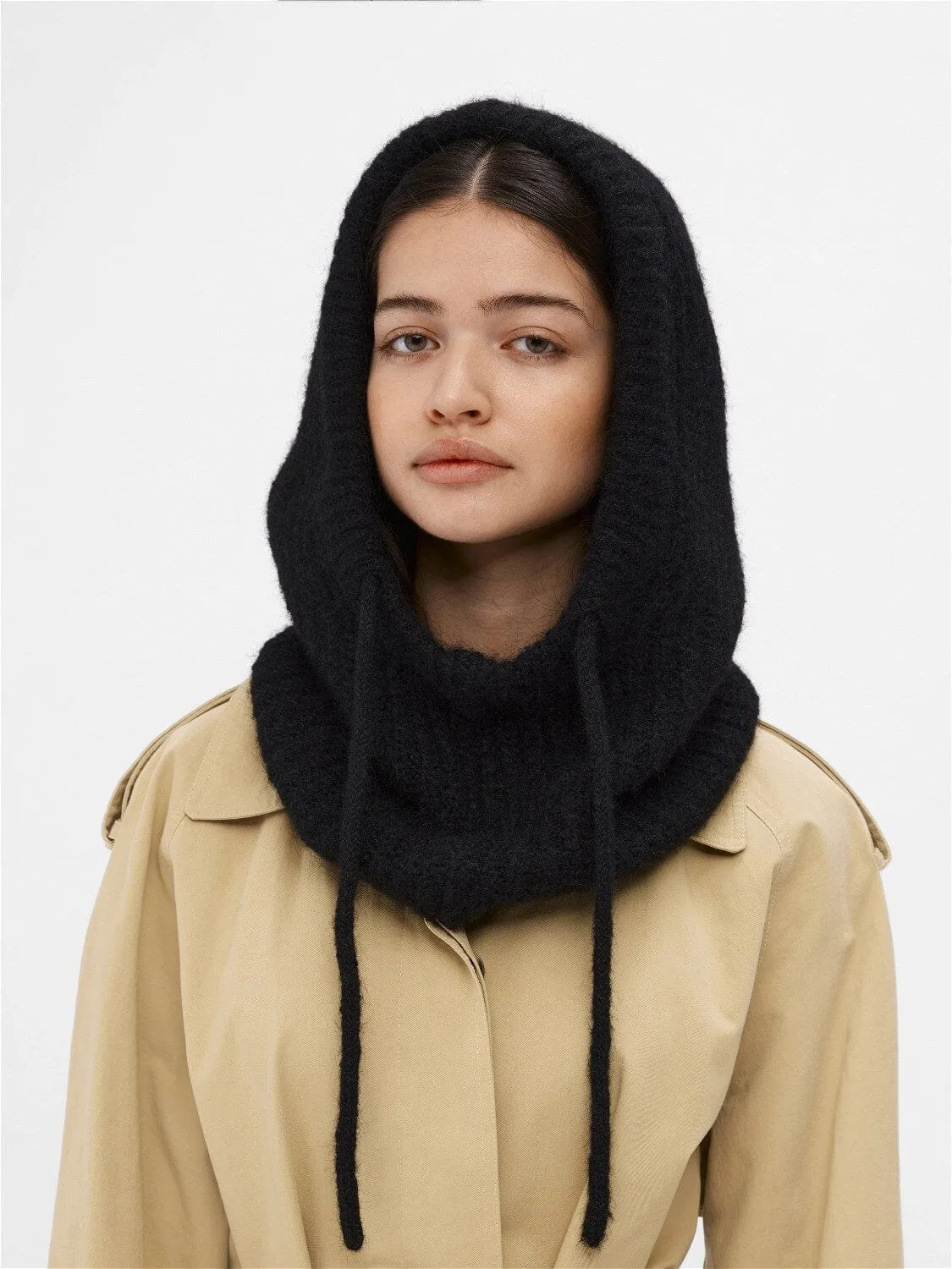Object - Objmilu Knit Balaclava - 4407229 Black