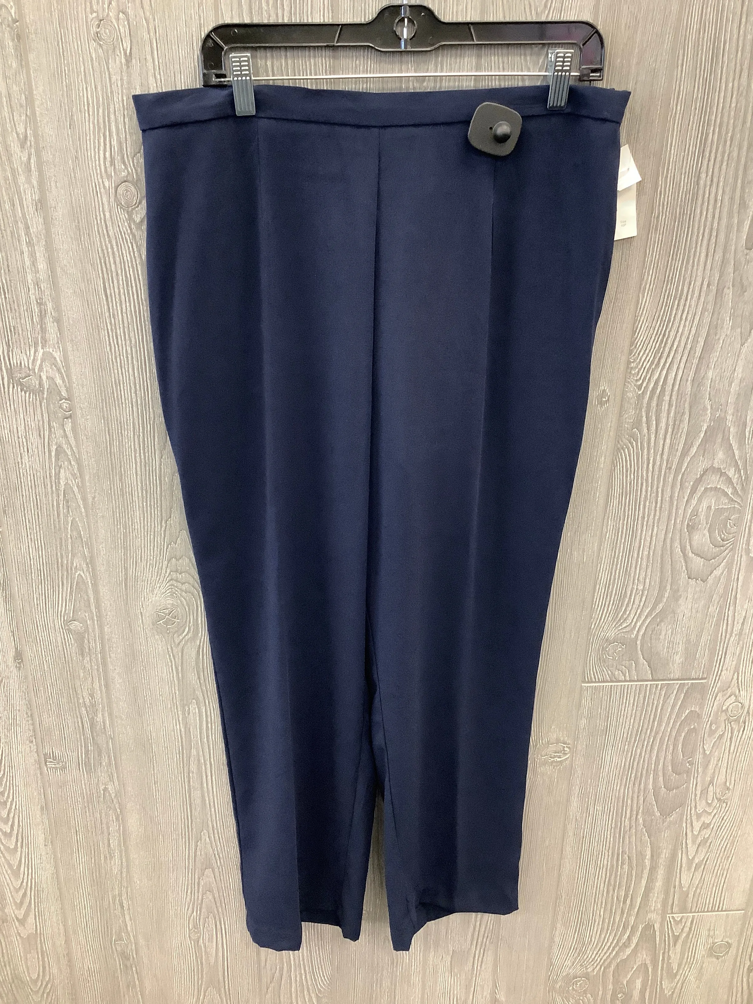 Pants Dress By Sag Harbor In Blue, Size: 16petite