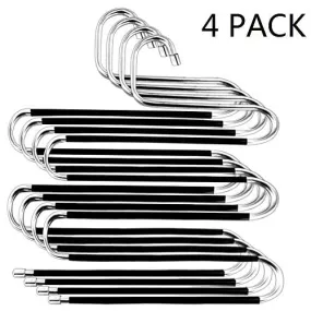 Pants-Hangers-for-Pants-Scarfs-Hanger, Jeans Hangers Space Saving