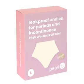PELVI Leakproof Underwear Full Brief Beige L