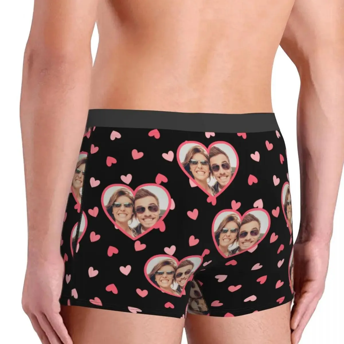 Personalised Underwear for Men, Valentines Day Gifts for Him