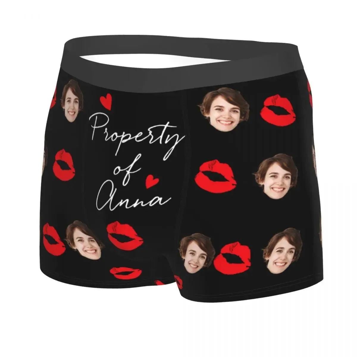 Personalised Underwear for Men, Valentines Day Gifts for Him