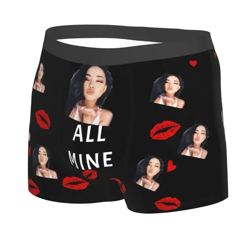 Personalised Underwear for Men, Valentines Day Gifts for Him