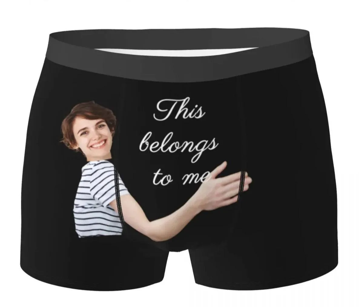 Personalised Underwear for Men, Valentines Day Gifts for Him