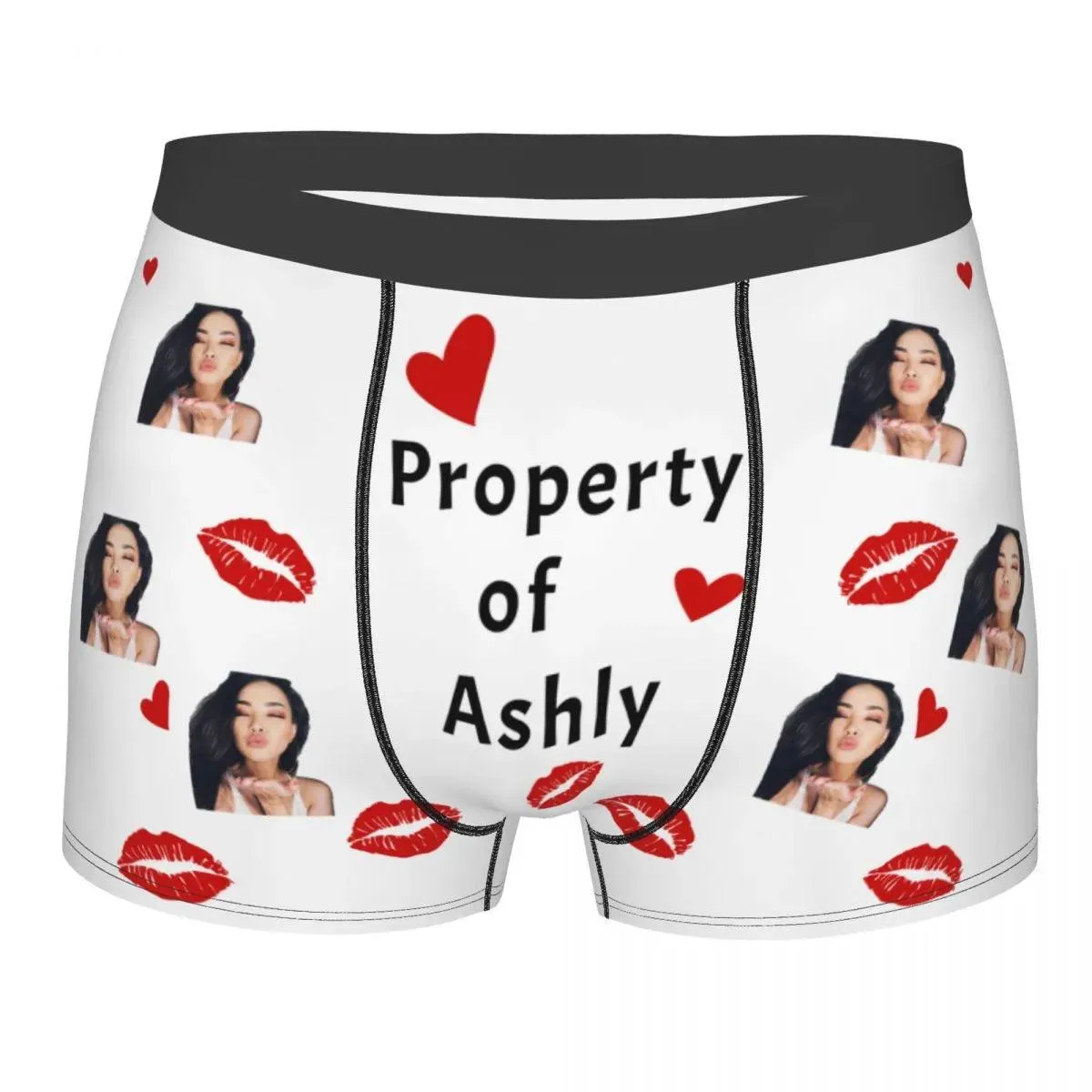 Personalised Underwear for Men, Valentines Day Gifts for Him