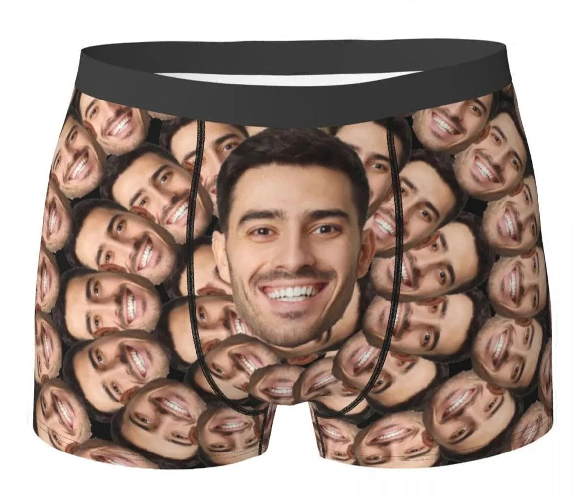 Personalised Underwear for Men, Valentines Day Gifts for Him