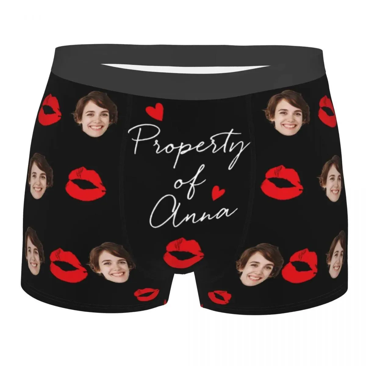 Personalised Underwear for Men, Valentines Day Gifts for Him