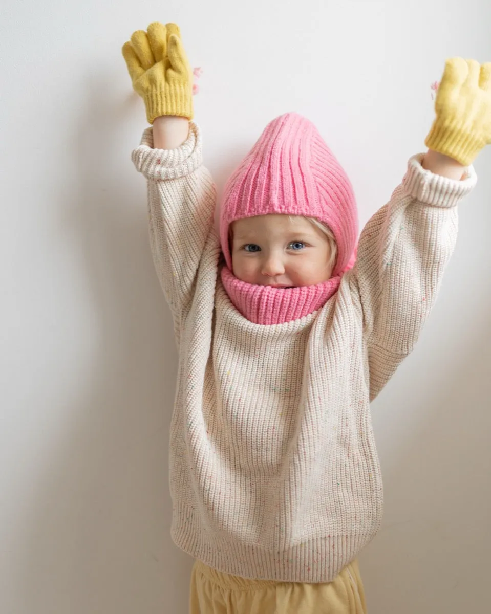 ribbed balaclava