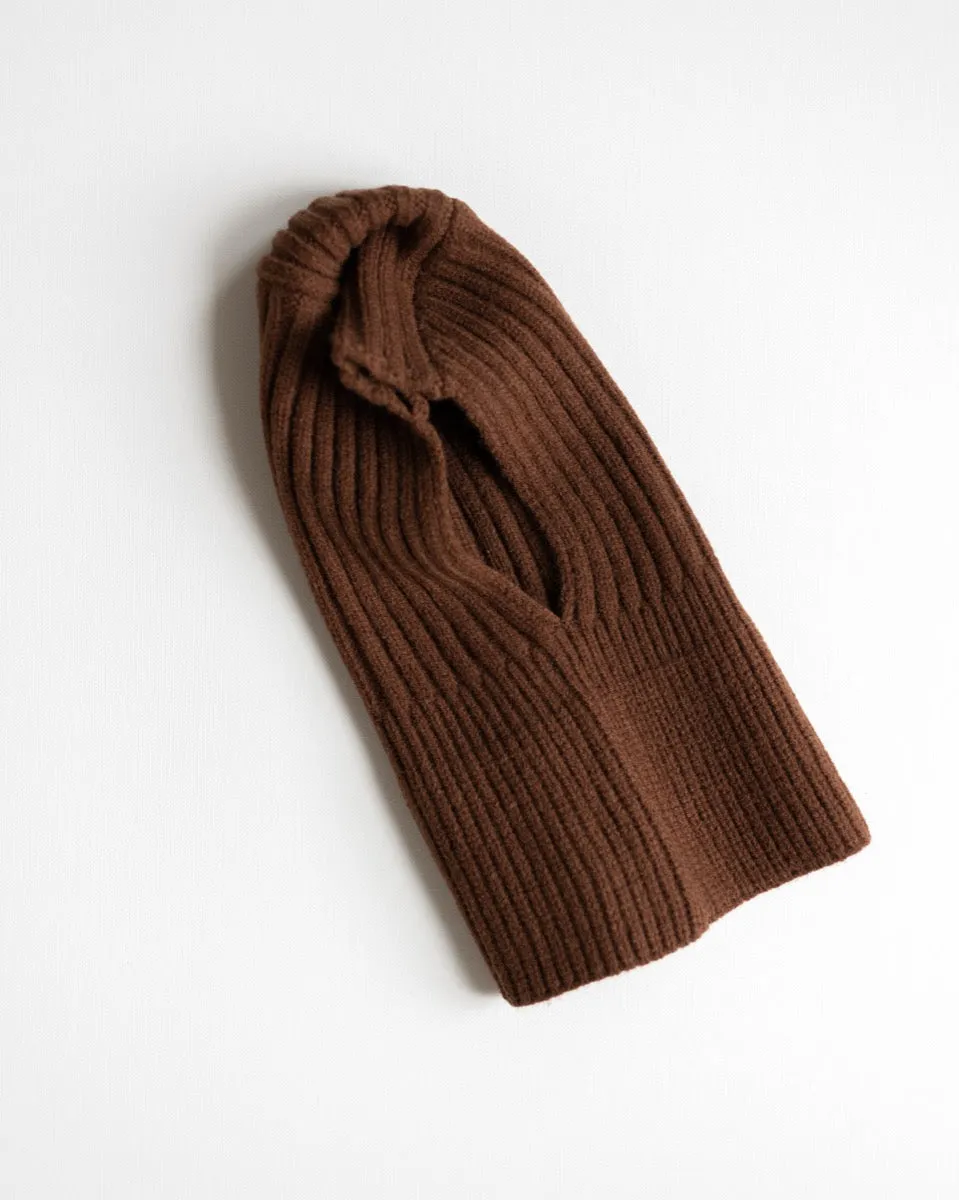 ribbed balaclava
