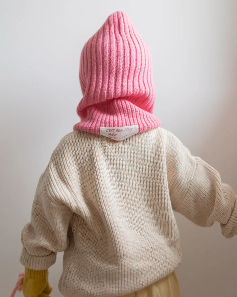 ribbed balaclava