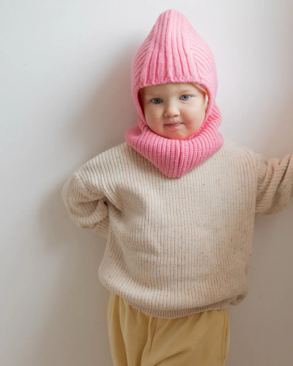 ribbed balaclava