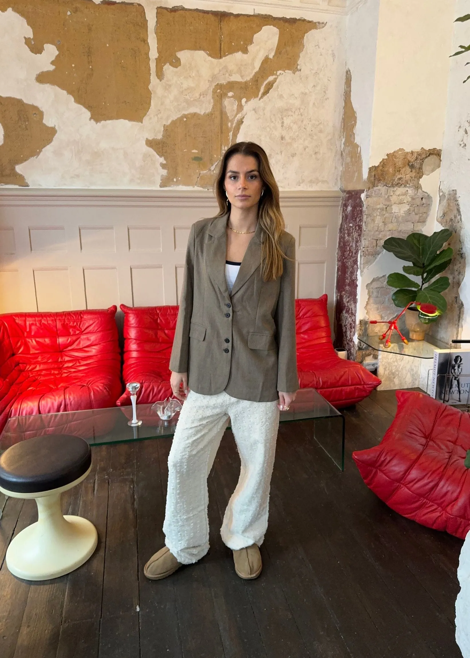 Rosalie blazer - Taupe