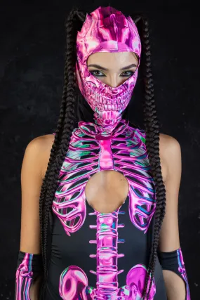 Rosy Skeleton Balaclava