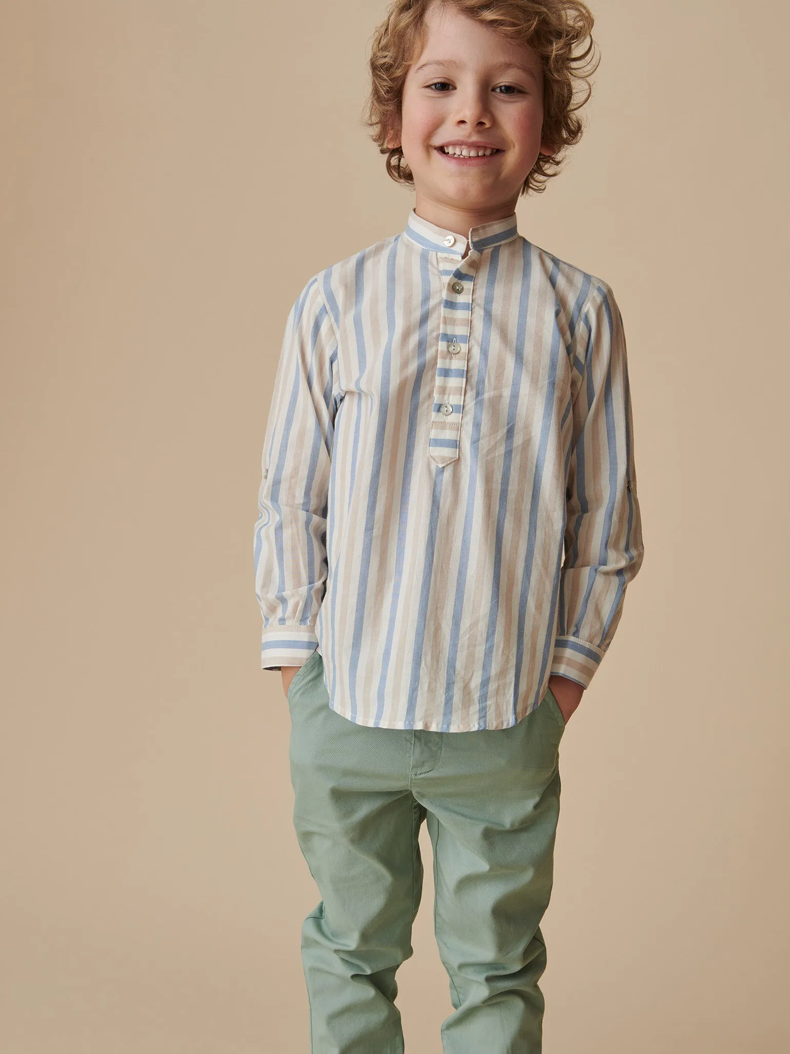 Sage Green Elio Boy Chinos