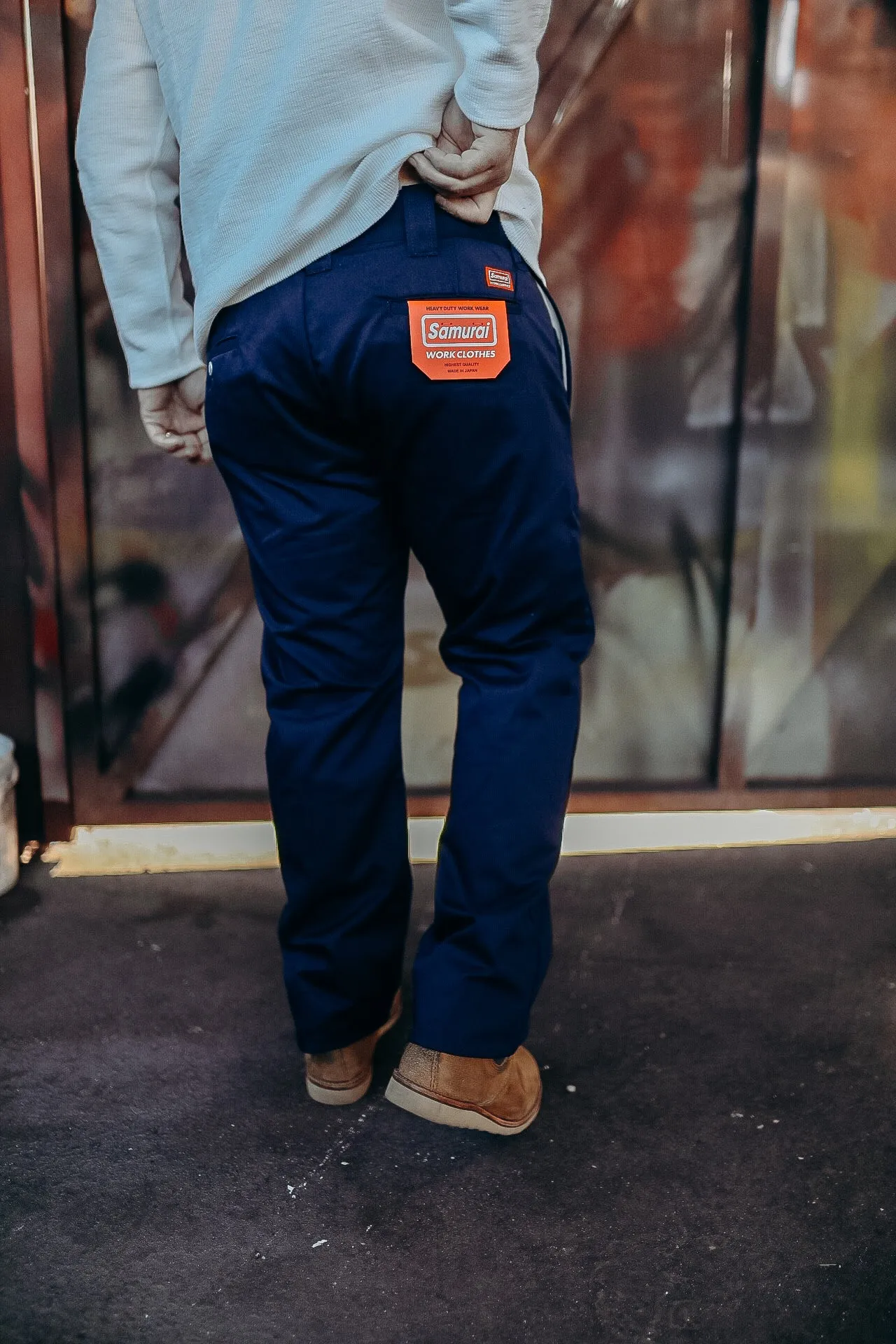 Samurai TC-WORK PANTS-NAVY (SWC500WP-CE)