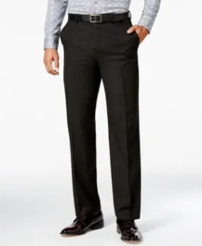 Sean John Mens Classic fit Dress Pants 44 / 30 Black Solid