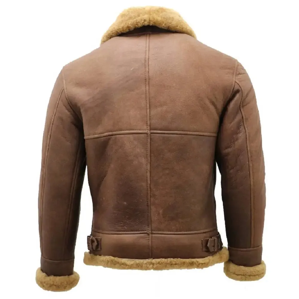 Shearling Bomber Jacket – Warm & Stylish