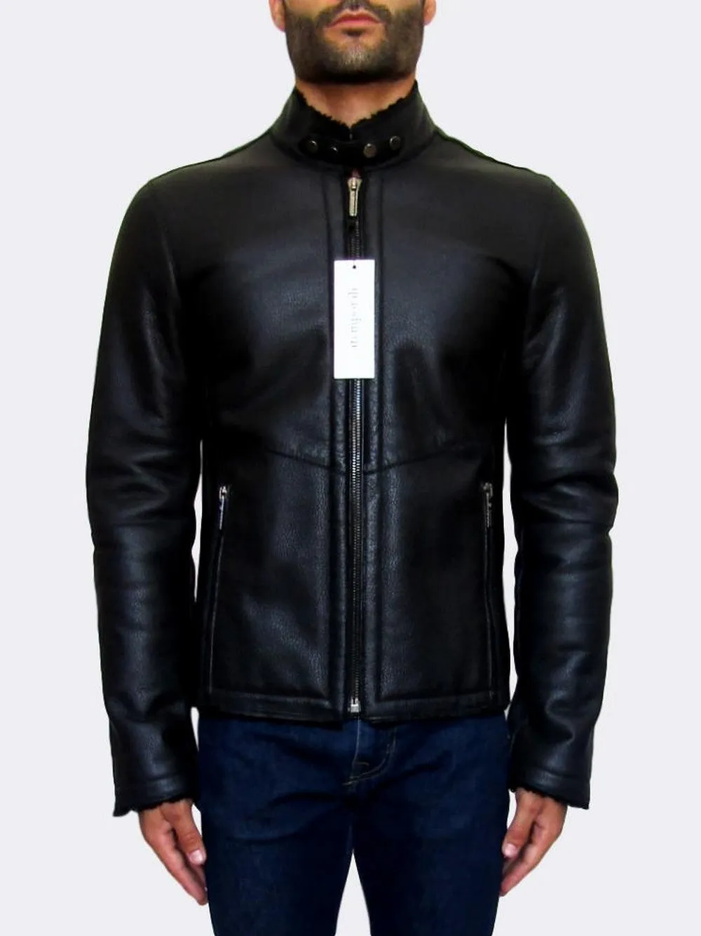 Shearling Leather Jacket