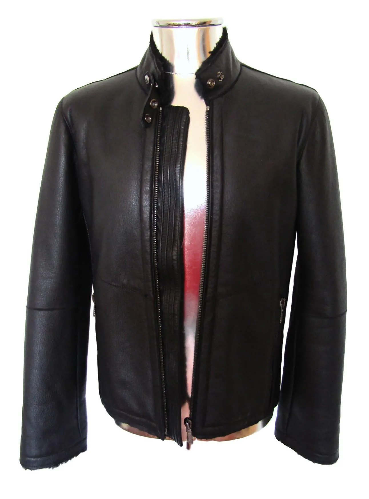 Shearling Leather Jacket