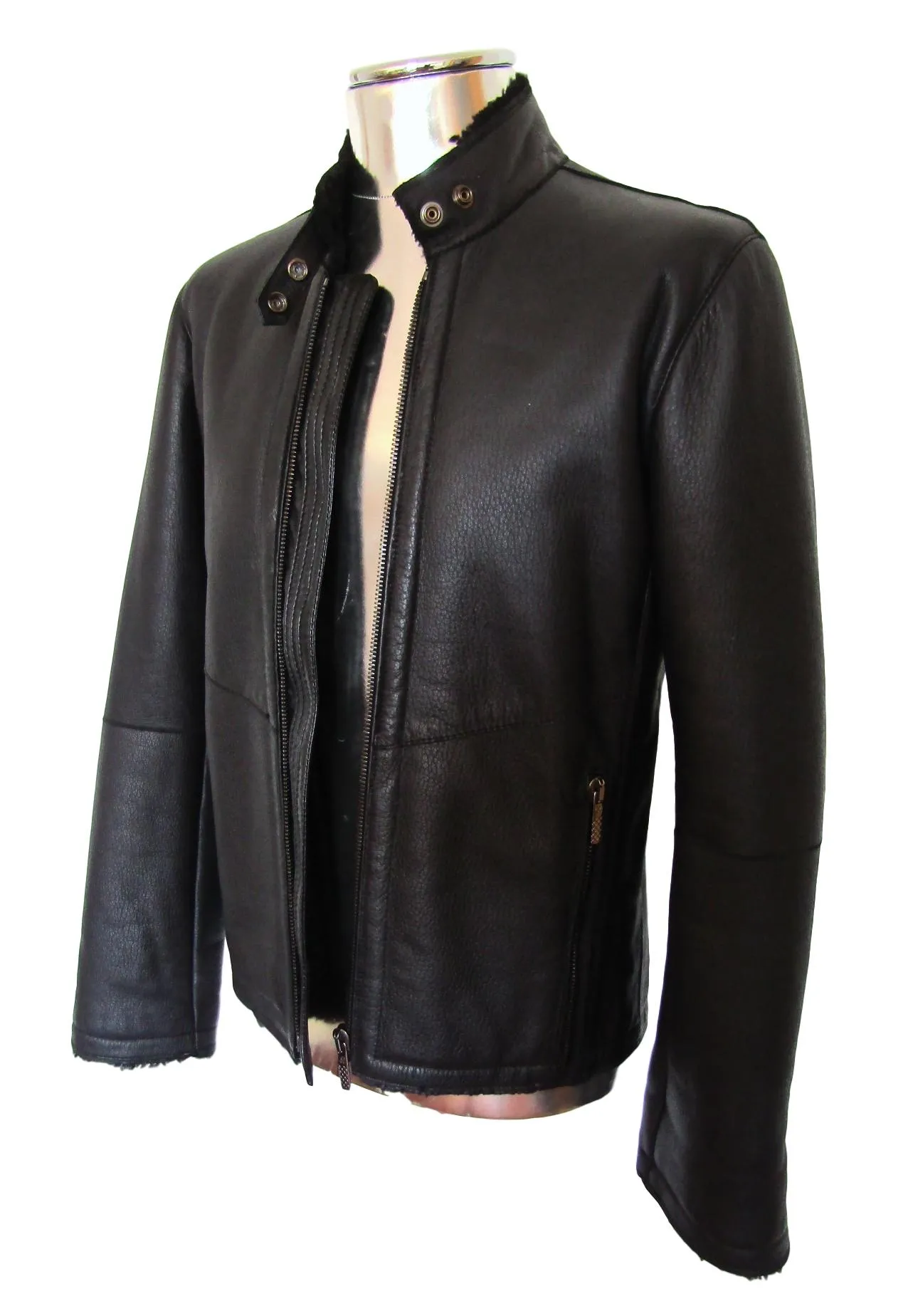 Shearling Leather Jacket