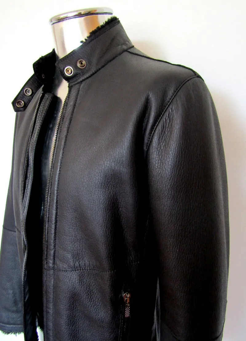 Shearling Leather Jacket