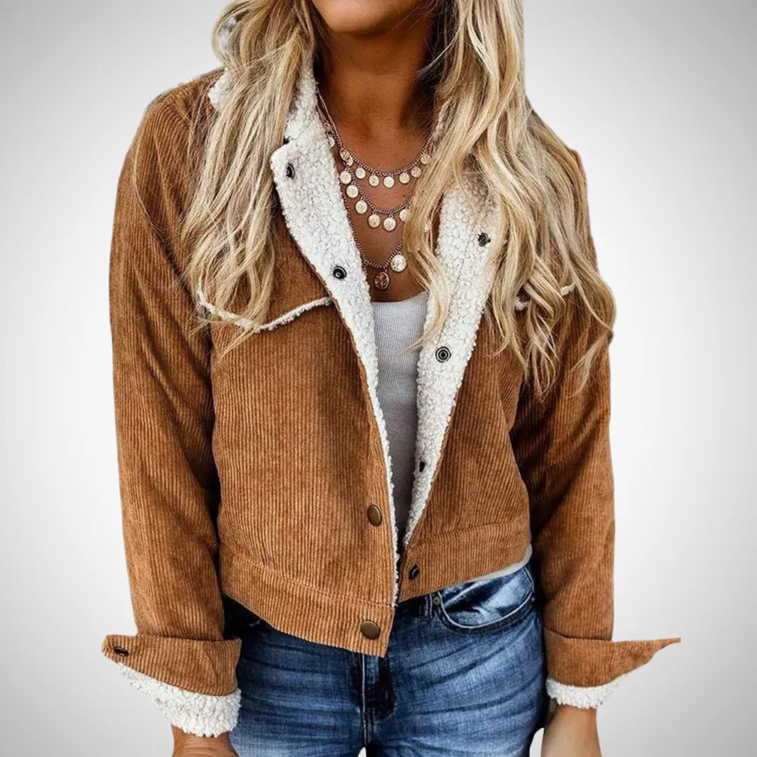 Shelly Lined Corduroy Jacket