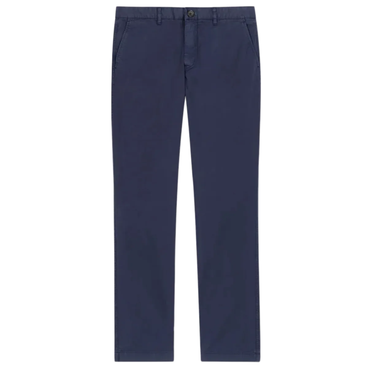 Slim-fit Navy Cotton Twill Chinos