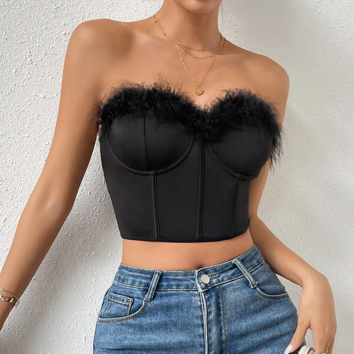 Sweet As Candy Bustier Top