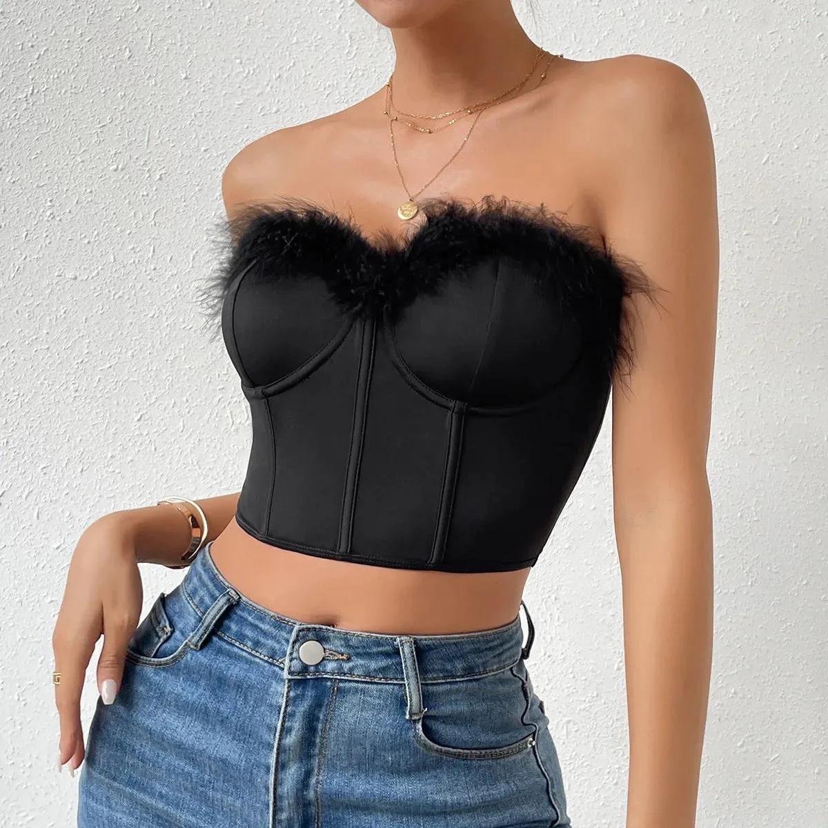 Sweet As Candy Bustier Top