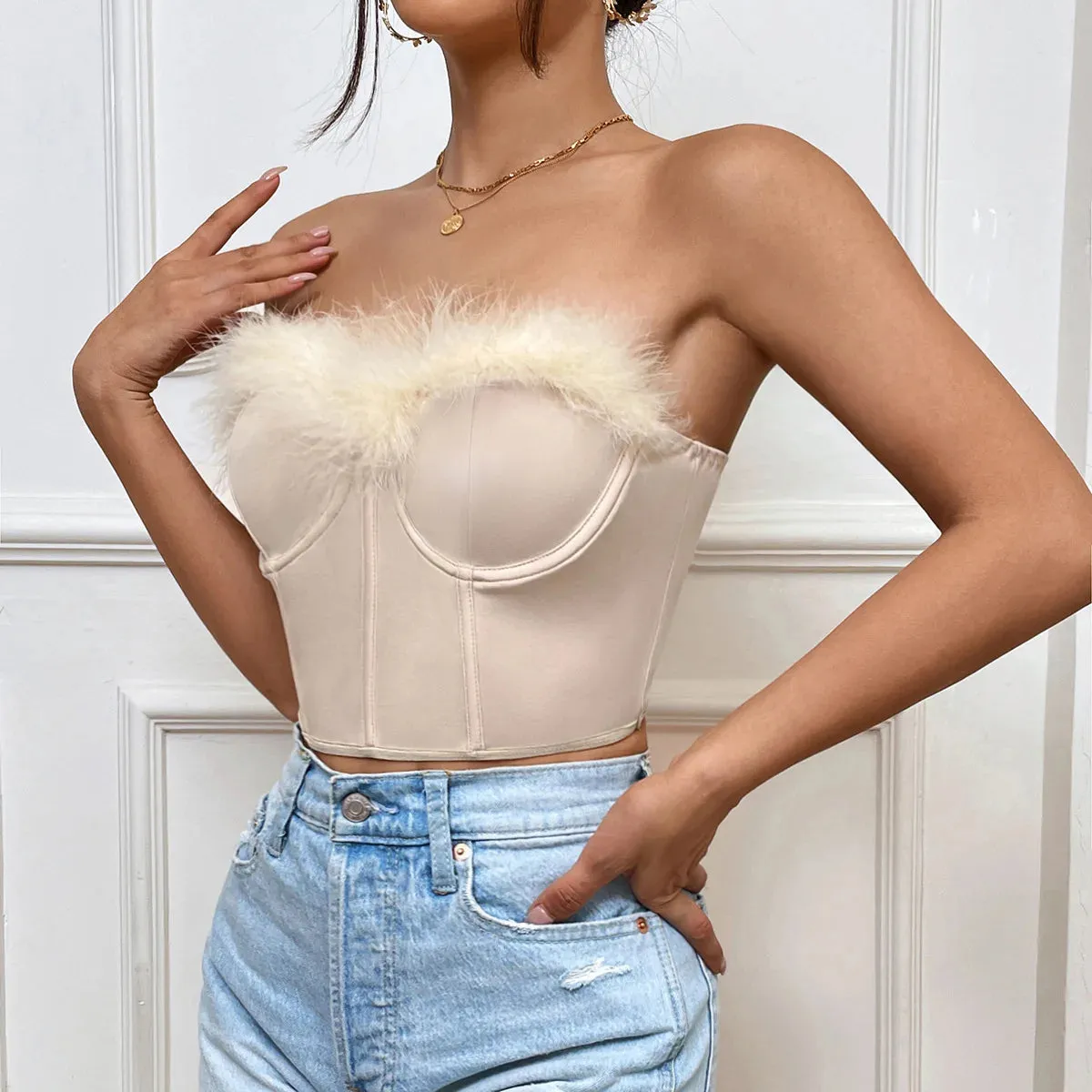 Sweet As Candy Bustier Top