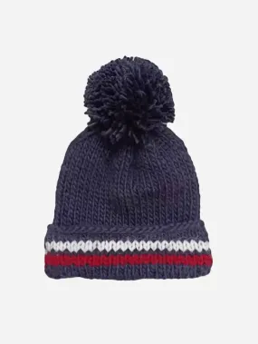 The Blueberry Hill – Ski Stripe Hat in Navy