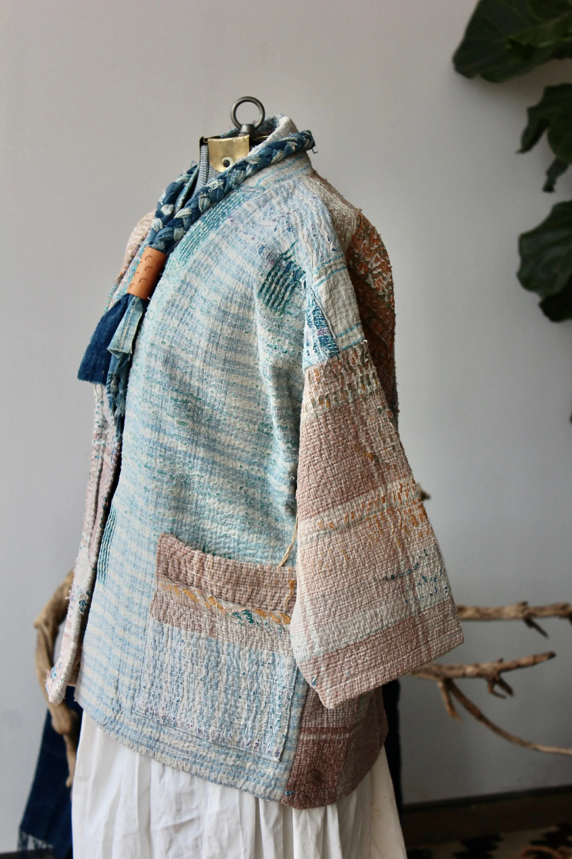 The Highlands Foundry Kantha Quilt Haori Jacket THF27
