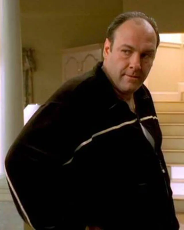 The Sopranos Tony Black Track Suit