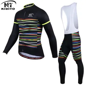 Thermal KIDITOKT Winter Cycling Clothing Set