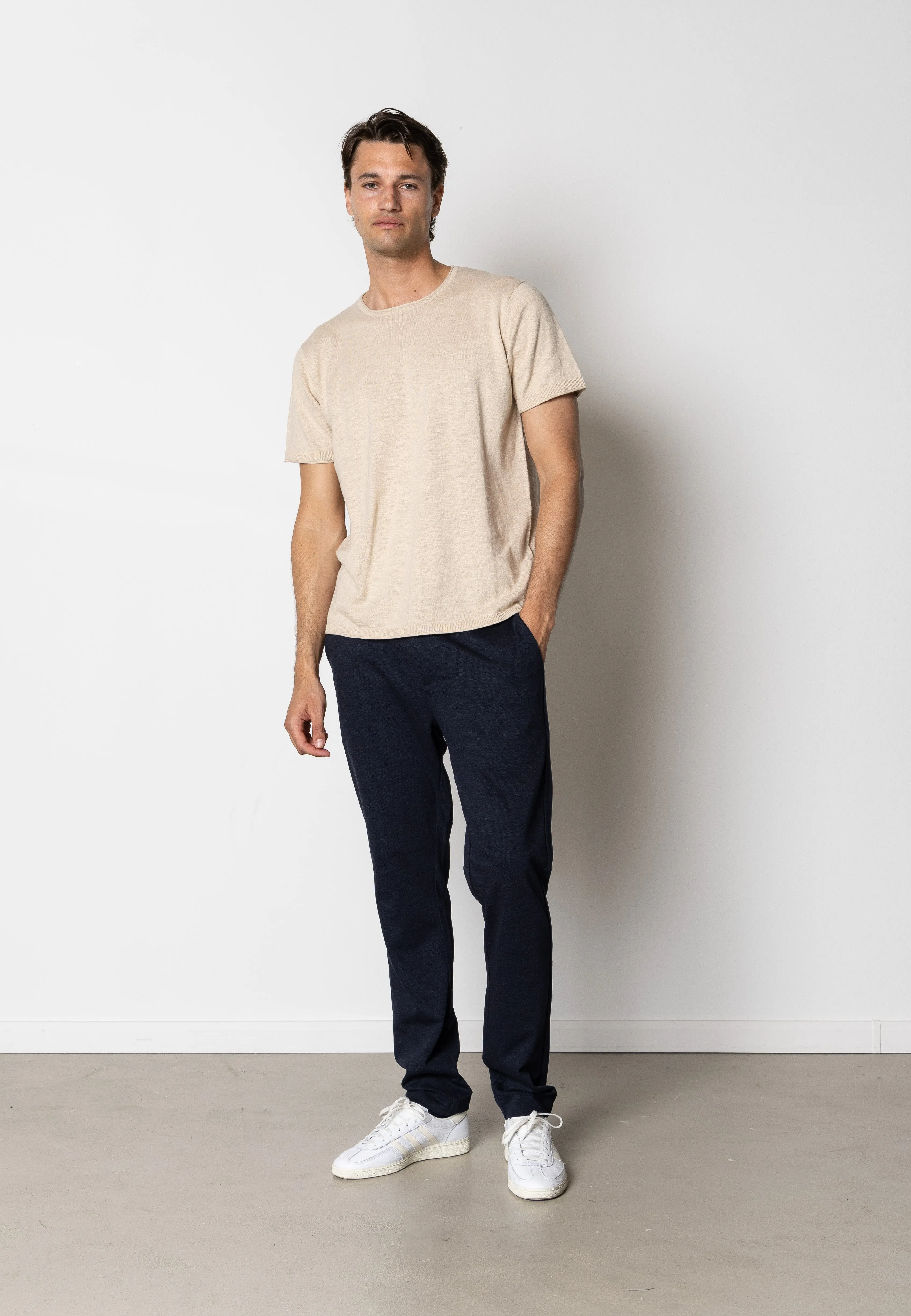 Thomas knitted t-shirt - Ecru