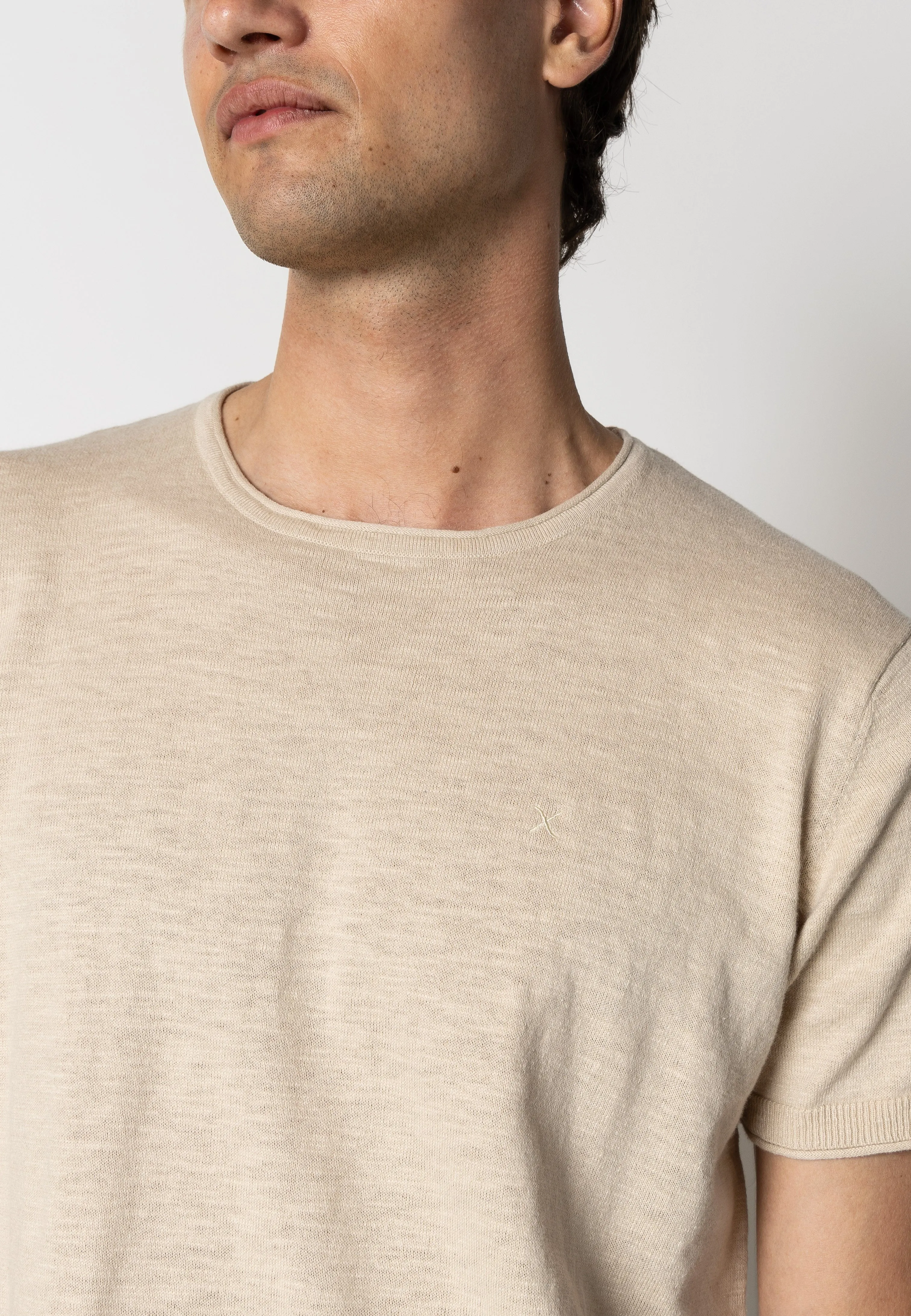 Thomas knitted t-shirt - Ecru