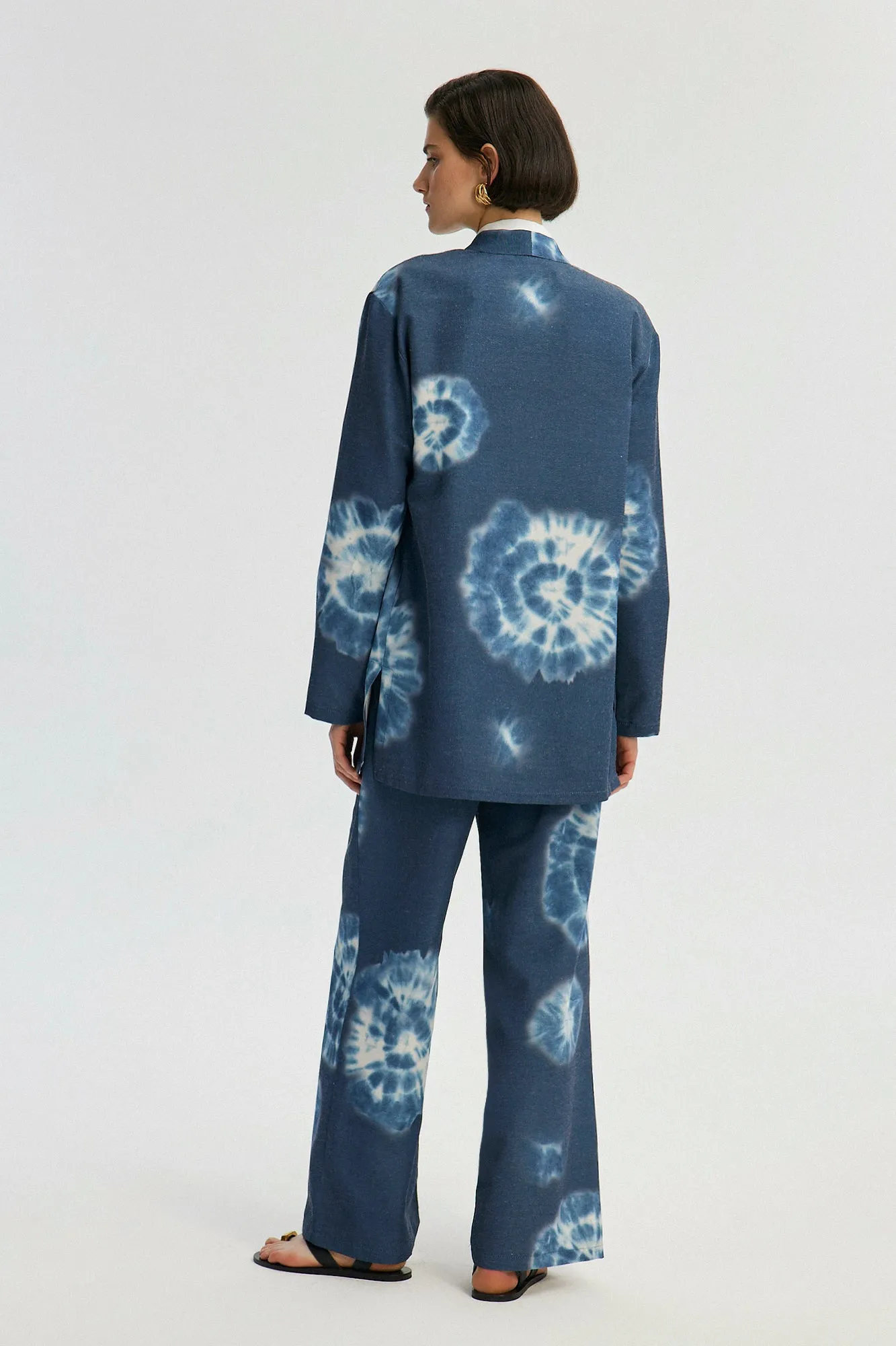 TIE DYE PRINTED JACKET