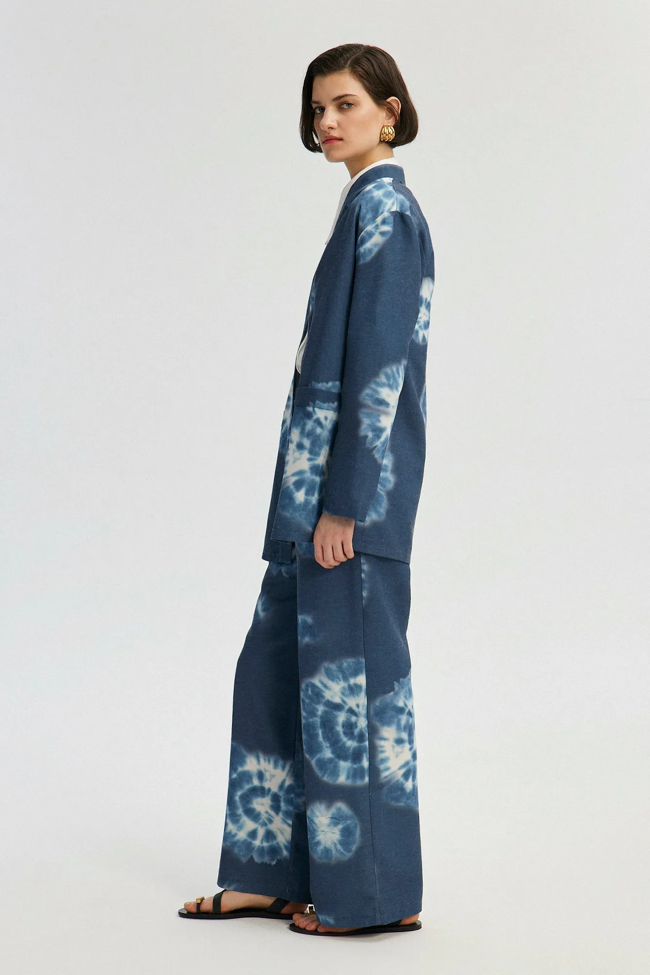 TIE DYE PRINTED JACKET