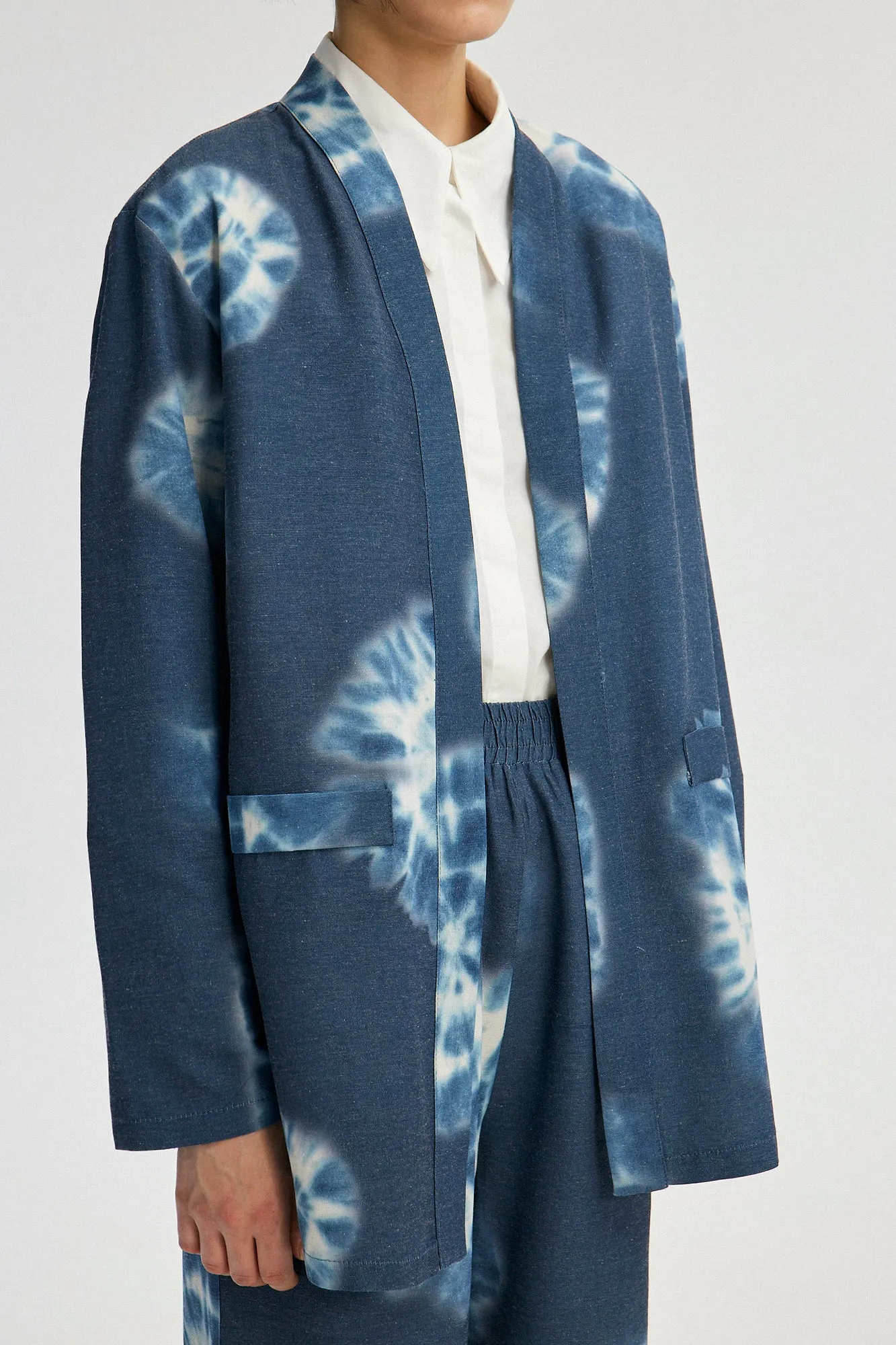 TIE DYE PRINTED JACKET
