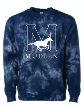 TIE DYED SWEATSHIRT NAVY