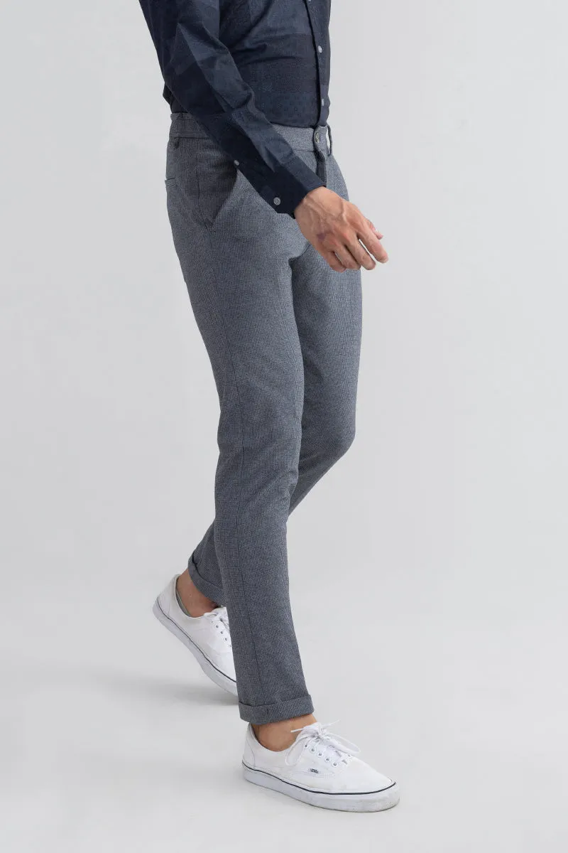 Towny Grey Knitted Chino